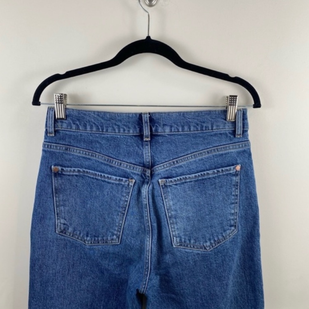 Free People French Gurl Flare Blue Jeans View 4